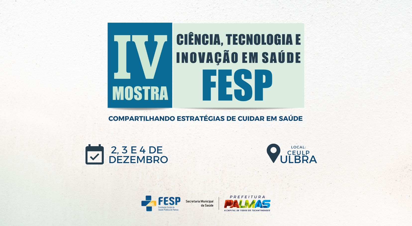 Abertas inscrições para submissão de trabalhos na IV Mostra Científica da Fesp