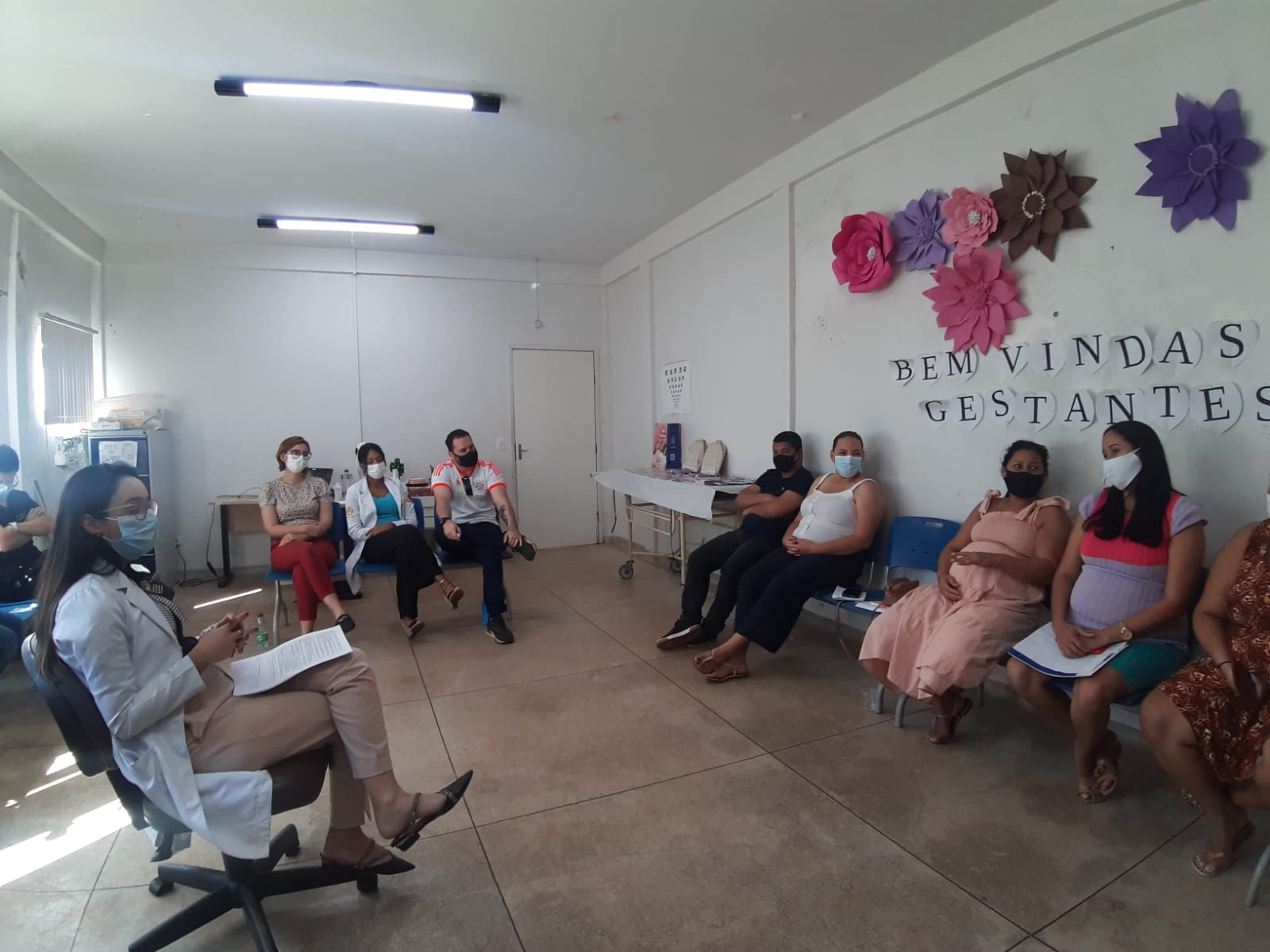 Residentes da Fesp conduzem ‘Dia D’ para gestantes e parceiros em Palmas